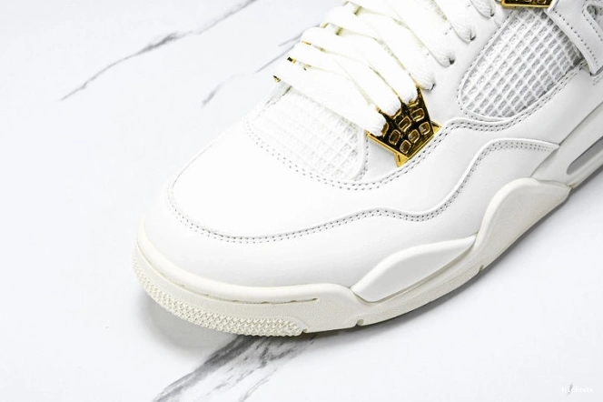 Rep MAX AQ9129-170 Jordan Retro Gold Metallic 4 0725